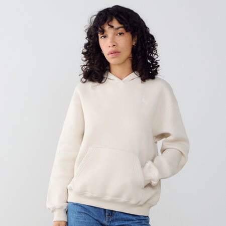 JORDAN HOODIE OVERSIZE BROOKLYN BEIGE/BLANCO MUJER