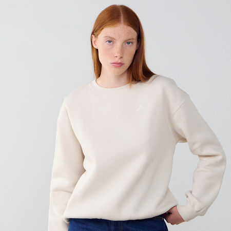 JORDAN SWEAT CREW BROOKLYN BEIGE/BLANCO MUJER