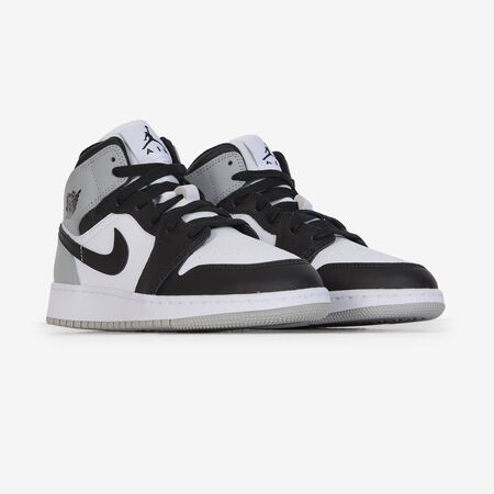 JORDAN AIR JORDAN 1 MID GRIS/NEGRO JUNIOR