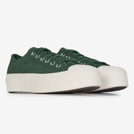 CONVERSE CHUCK TAYLOR ALL STAR LIFT VERDE MUJER