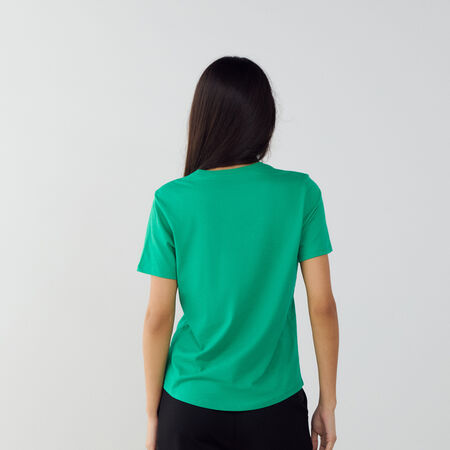 NIKE TEE SHIRT CLUB VERDE/BLANCO MUJER