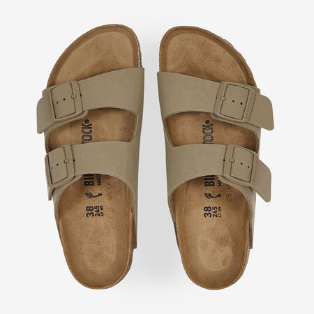 BIRKENSTOCK arizona ARIZONA BIRKO FLOR FADED KHAKI CAQUI MUJER