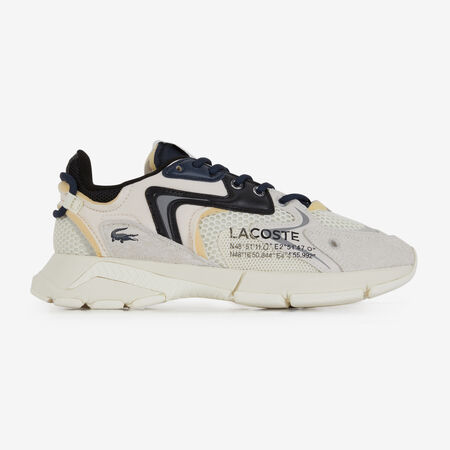 LACOSTE l00 L003 NEO BEIGE/NEGRO HOMBRE
