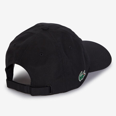 LACOSTE CASQUETTE SIDE LOGO CROCO NEGRO HOMBRE