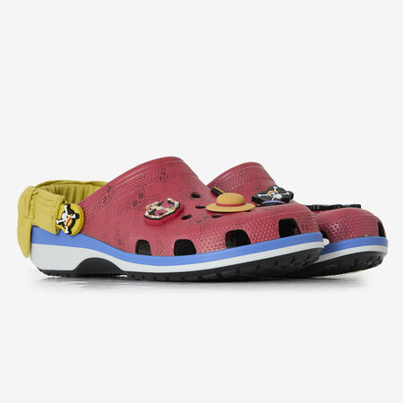 CROCS CLASSIC CLOG X ONE PIECE LUFFY ROJO HOMBRE