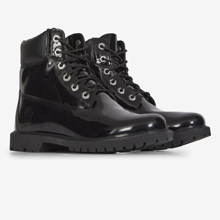 TIMBERLAND 6 INCH  PATENT NEGRO MUJER