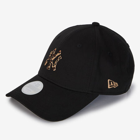 NEW ERA 9FORTY WOMEN NY LEO INFIL NEGRO MUJER