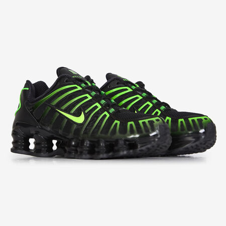 NIKE shox SHOX TL NEGRO/VERDE HOMBRE