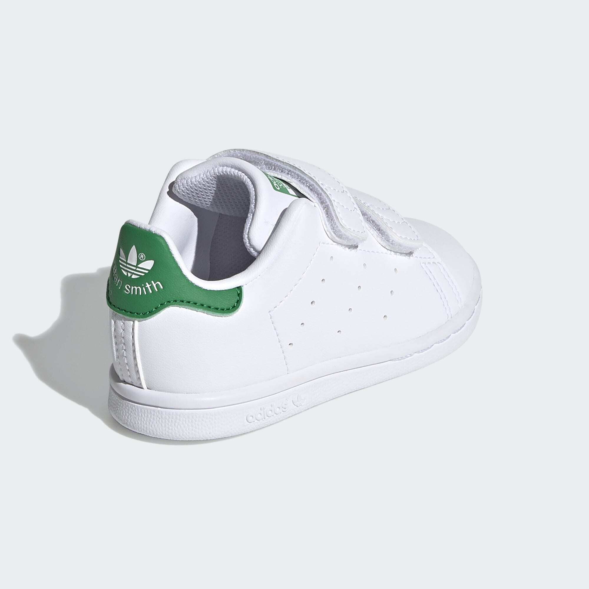 ADIDAS ORIGINALS STAN SMITH CF BLANCO VERDE VELCRO NINOS Courir.es