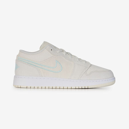 JORDAN AIR JORDAN 1 LOW BEIGE/AZUL JUNIOR