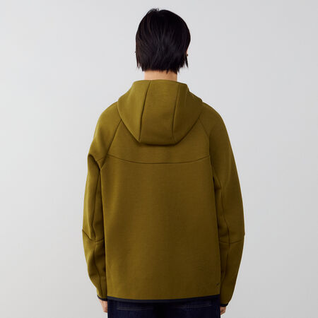 NIKE JACKET TECH FLEECE FZ VERDE/NEGRO HOMBRE