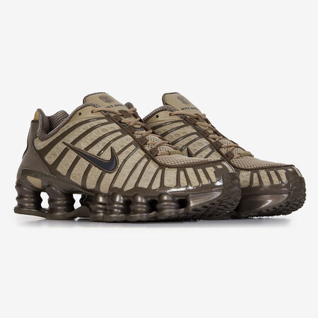 NIKE shox SHOX TL MARRÓN HOMBRE