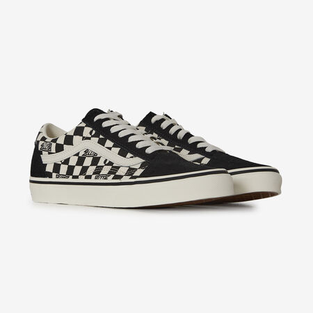 VANS old skool OLD SKOOL CHECK NEGRO/BLANCO JUNIOR