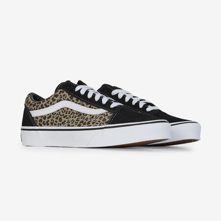 VANS old skool OLD SKOOL NEGRO/LEOPARDO JUNIOR