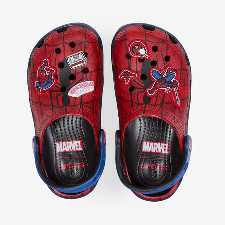 CROCS CLASSIC CLOG SPIDERMAN ROJO/AZUL INFANTIL
