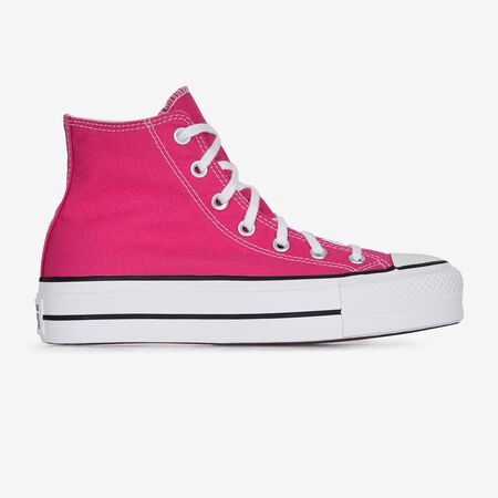 CONVERSE chuck taylor all star CHUCK TAYLOR ALL STAR LIFT HI FUCSIA MUJER