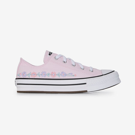 CONVERSE CHUCK TAYLOR ALL STAR EVA LIFT OX FLORAL ROSA JUNIOR