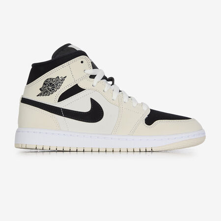 JORDAN AIR JORDAN 1 MID NEGRO/ROSA MUJER