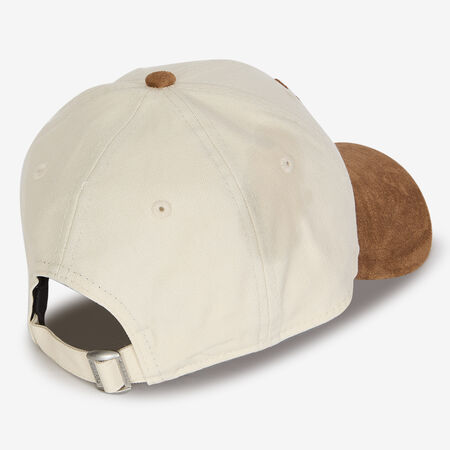 NEW ERA 9FORTY WOMEN NY FAUX SUEDE BEIGE/MARRÓN MUJER