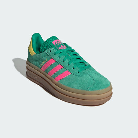 ADIDAS ORIGINALS gazelle GAZELLE BOLD VERDE/ROSA MUJER