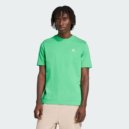 ADIDAS ORIGINALS TEE SHIRT ESSENTIAL VERDE/BLANCO HOMBRE
