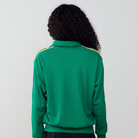 ADIDAS ORIGINALS JACKET FZ FIREBIRD LOOSE VERDE/AMARILLO MUJER