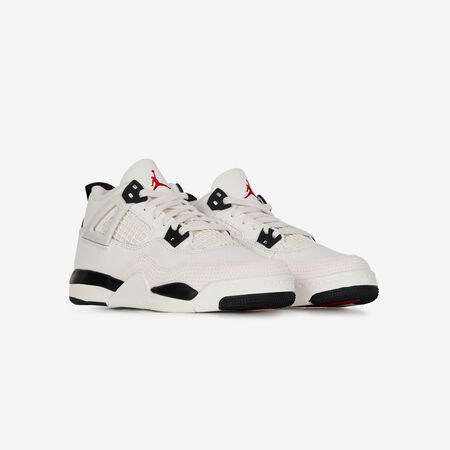 JORDAN JORDAN 4 FLIGHT CLUB BLANCO/NEGRO INFANTIL