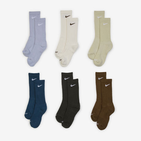 NIKE CHAUSSETTES X6 CREW CUSHION AZUL MARINO/VERDE HOMBRE