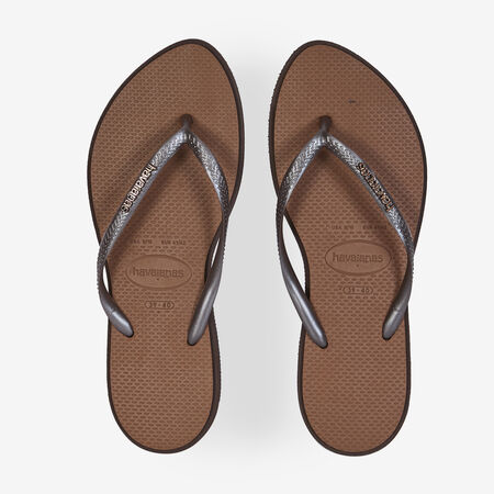 HAVAIANAS SLIM POINT MARRÓN MUJER