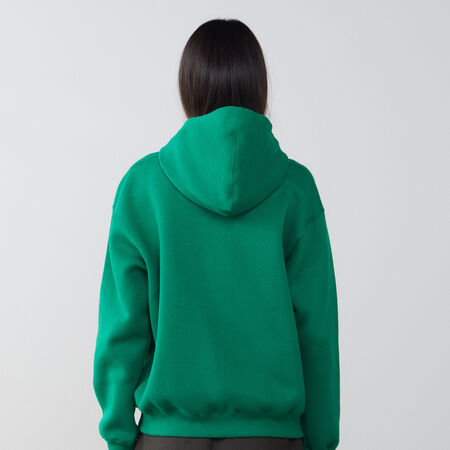 JORDAN HOODIE OVERSIZE BROOKLYN VERDE/BLANCO MUJER