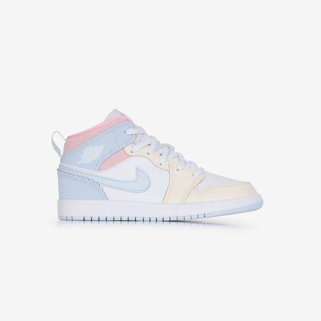 JORDAN air jordan 1 AIR JORDAN 1 MID LOVE IS IN THE AIR BLANCO/AZUL INFANTIL