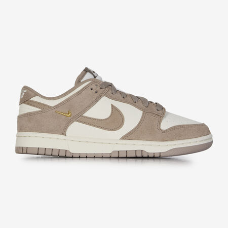 NIKE dunk DUNK LOW SUEDE MINI SWOOSH BLANCO/BEIGE MUJER
