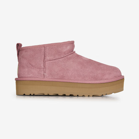 UGG classic mini CLASSIC ULTRA MINI PLATFORM ROSA JUNIOR