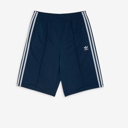 ADIDAS ORIGINALS SHORT 3 STRIPES LONG ADICOLOR AZUL MARINO/BLANCO MUJER