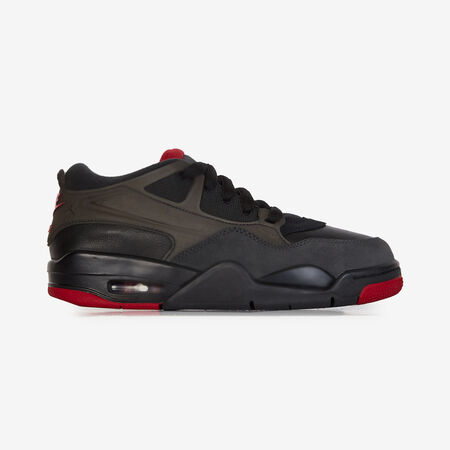 JORDAN JORDAN 4 RM NEGRO/ROJO JUNIOR