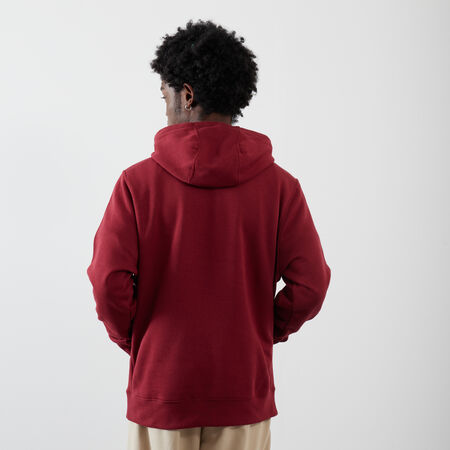 NIKE HOODIE BB STACK BURDEOS HOMBRE