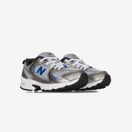 NEW BALANCE 530 530 PLATEADO/AZUL INFANTIL