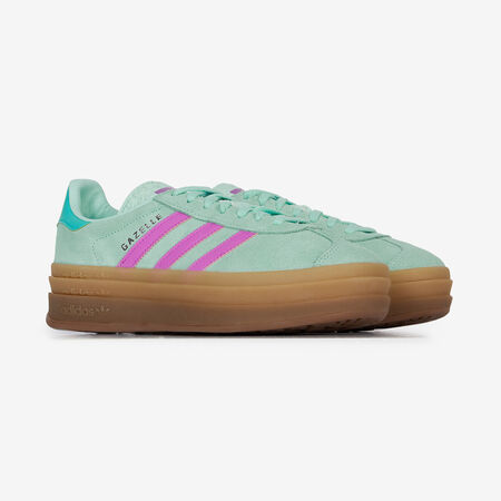 ADIDAS ORIGINALS gazelle GAZELLE BOLD VERDE/MORADO JUNIOR