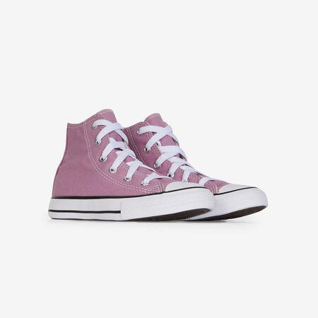 CONVERSE CHUCK TAYLOR ALL STAR HI ROSA/BLANCO INFANTIL
