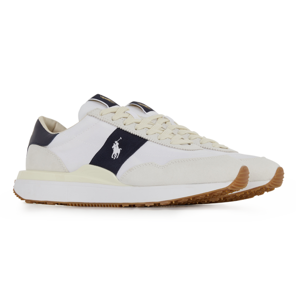 POLO RALPH LAUREN TRAIN BLANCO/AZUL - SNEAKERS HOMBRE Courir.es