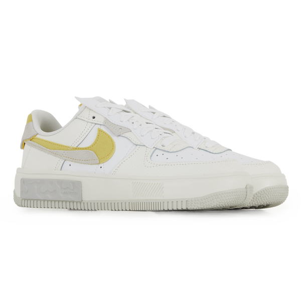 marca suelo traidor NIKE AIR FORCE 1 FONTANKA BLANCO/AMARILLO | Courir.es