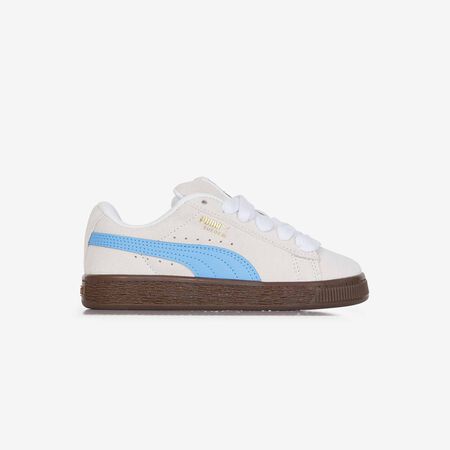 PUMA suede SUEDE XL GRIS/AZUL INFANTIL