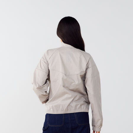 NIKE JACKET TRACKSUIT PIPING WVN GRIS MUJER