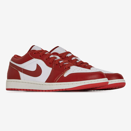 JORDAN air jordan 1 AIR JORDAN 1 LOW BLANCO/ROJO HOMBRE