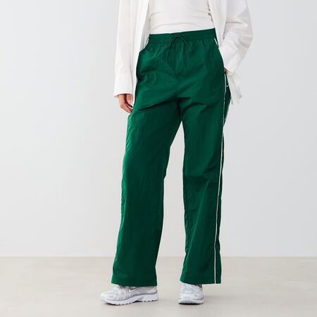NIKE PANT WIDE LEG WVN VERDE/BLANCO MUJER