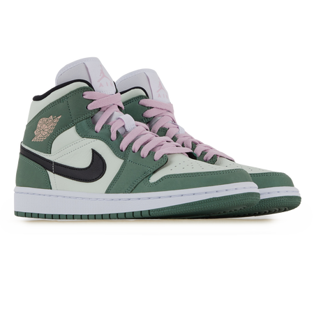JORDAN jordan AIR JORDAN 1 MID VERDE MUJER