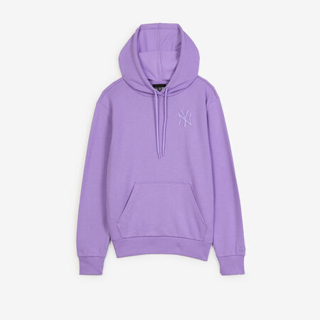 NEW ERA HOODIE NEW YORK YANKEES MORADO MUJER