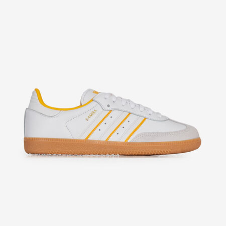 ADIDAS ORIGINALS samba SAMBA OG BLANCO/AMARILLO JUNIOR
