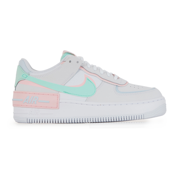 NIKE AIR FORCE 1 SHADOW BLANCO/VERDE/ROSA - SNEAKERS MUJER