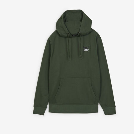 ONE PIECE HOODIE WANTED ZORO VERDE HOMBRE